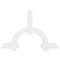 Ekena Millwork Ericson Architectural Grade PVC Gable Bracket, 72"W x 48"H x 4"D x 6"F, 16/12 Pitch GBP072X48X0406ERI00 - alternate 4
